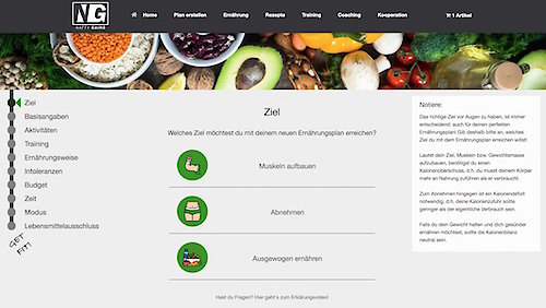 Natty Gains erstellt individuelle Ernährungspläne per Knopfklick - dank smartem Algorithmus