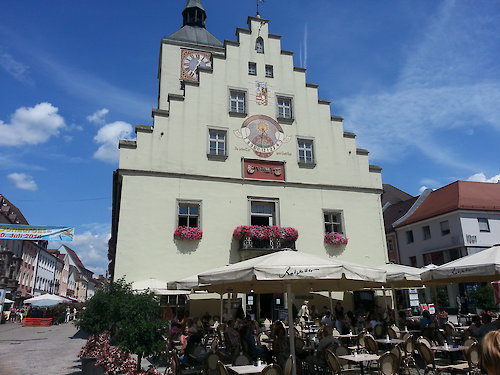 IG Bau in einem Filmschloss