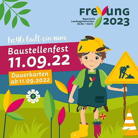 Baustellenfest der Landesgartenschau Freyung 2023: Spiel und Spaß für Groß und Klein