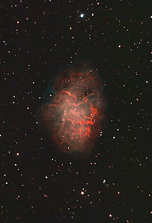 Der Krebsnebel: Messier Objekt Nr. 1