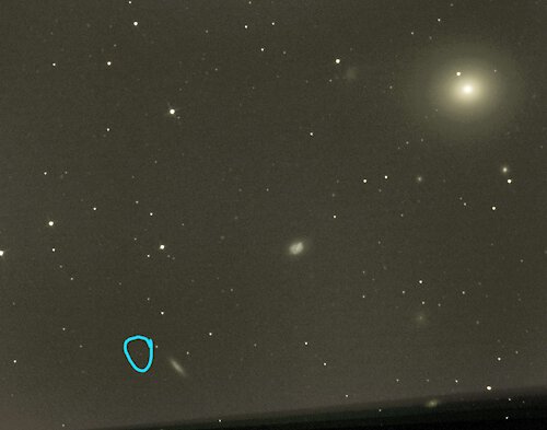 M49 am Rande des Virgo-Superhaufens