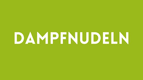 Die Dampfnudel ein Gericht zum Schlemmen