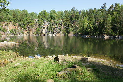 Wanderfreunde Essen im bayerischen Wald bei Passau zu den alljährlichen Wandertagen. 