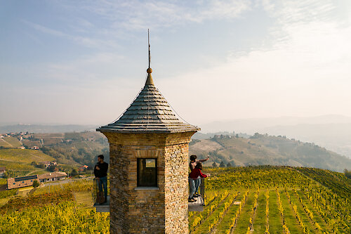 Weinlandschaften des Piemonte