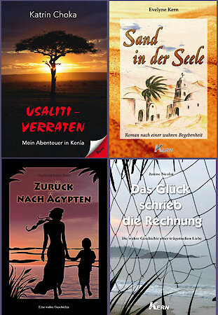 Die Cover der Bücher