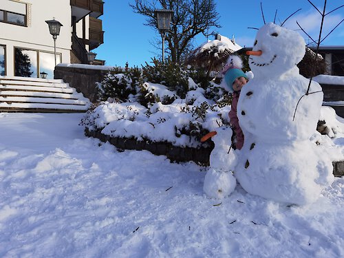 Hotel Hochriegel - Schneemann