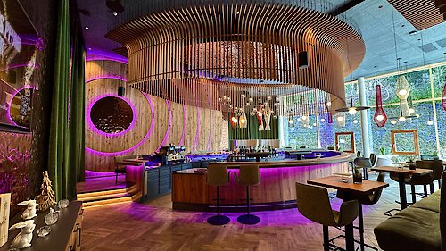 Bar "i-Dipferl" im Wellnesshotel Riedlberg im Bayerischen Wald